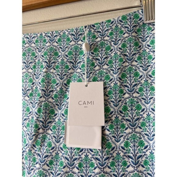 Cami NYC Bia Floral Mini Skirt Women's Turquoise Wallpaper Size: 0 NWT - Picture 5 of 10